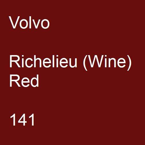 Volvo, Richelieu (Wine) Red, 141.